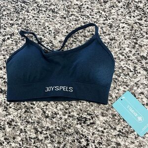 Women's Navy Blue Sports Bra